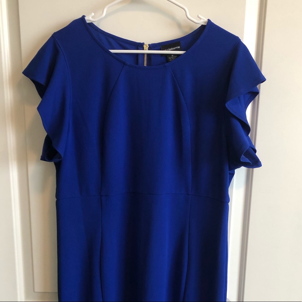 Liz Claiborne Royal Blue Cocktail Dress